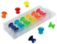 Dekoracje domu - first4magnetsTM first4magnets f4 m16 różne tradycyjnych kodem PIN na karty magnetyczne, magnetyczne 16 MM średnica x 15 MM wysokości, 1 opakowanie z 12, metalowa, srebrna, 25 x 10 x 3 cm F4M16 - miniaturka - grafika 1