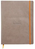 Pozostałe akcesoria dla plastyków - Rhodia Boutique 190 X 250 MM "w każdym kolorze" Dot rhodi arama writing notebook  Taupe 117554C - miniaturka - grafika 1