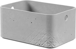 Keter Benelux Curver Zestaw pudełek Beton z pokrywami, 3 szt., rozmiar M, jasnoszary 245787 - Pudła i pojemniki do przechowywania - miniaturka - grafika 6