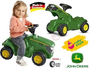 Rolly Toys John Deere 6150 R - Traktor, jeździk 132072 - Jeździki dla dzieci - miniaturka - grafika 5