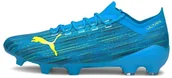Piłka nożna - Puma Buty piłkarskie Ultra 1.2 Fg Ag niebiesko-żółte 106299 01 - miniaturka - grafika 1