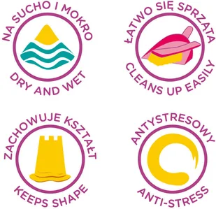 Epee Ultra Piasek 900g fioletowy Zestaw Morskie życie 092585 092585 - Masy plastyczne - miniaturka - grafika 2