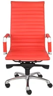 Fotele i krzesła biurowe - Grospol Fotel Next SN4 czerwony - miniaturka - grafika 1