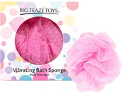 Rękawice i gąbki do kąpieli - Big Teaze Toys Wibrująca gąbka do kąpieli Big Teaze Toys Bath Sponge Vibrating Różowy - miniaturka - grafika 1