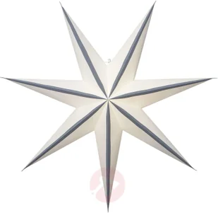 Best Season Gwiazda Randi z papieru biała, szara - Ozdoby bożonarodzeniowe - miniaturka - grafika 2