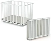 Łóżeczka i kojce - AT4 kojec składany 70x100 WEBABY BIAŁY - miniaturka - grafika 1