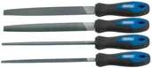 Pilniki - DRAPER Tools Zestaw pilników, 4 części, 200 mm, 44962 Tools - miniaturka - grafika 1