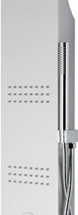 Corsan Panel prysznicowy Kaskada A014A gwiezdna szarość A-014AM KASKADA SREBRNY - Panele prysznicowe - miniaturka - grafika 5
