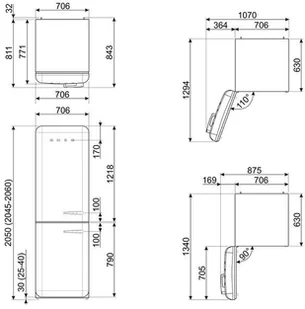 Lodówka Smeg 50's Style  FAB38LCR5 - Lodówki - miniaturka - grafika 4