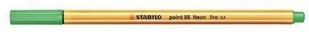 Stabilo Cienkopis point 88/033 zielony neon WIKR-990168 WIKR-990168 - Cienkopisy - miniaturka - grafika 2