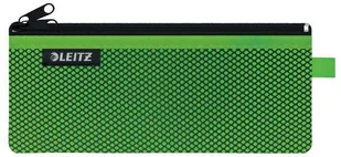 Leitz Koszulka z suwakiem z dwoma przegródkami WOW, rozmiar M, zielona 40120054 - Koszulki na dokumenty - miniaturka - grafika 2