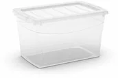 Pudła i pojemniki do przechowywania - Kiss KIS 8610000 0202 03 Omni pudełko pudełko do przechowywania z tworzywa sztucznego przezroczysty 30 L - miniaturka - grafika 1