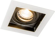 Oprawy, klosze i abażury - QAZQA Inteligentna wpuszczana biała plamka z regulacją WiFi GU10 - Carree - miniaturka - grafika 1