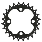 Części rowerowe - SHIMANO Tarcza mechanizmu korbowego SLX FC-M660-10 czarny / Ilość zębów: 24 Y1LU24000 - miniaturka - grafika 1