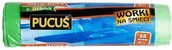 Worki na śmieci - Pucuś Worek na śmieci z taśmą Lux HDPE 10 sztuk - 60l - miniaturka - grafika 1