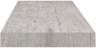 VidaXL Lumarko Półka ścienna, szarość betonu, 60x23,5x3,8 cm, MDF 326597 VidaXL - Półki do salonu - miniaturka - grafika 5