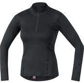 Bielizna sportowa damska - Gore Wear oddychająca damska stójką-polowa-T-Shirt, Gore M Women Base Layer Thermo Turtleneck,,,,, 100319, czarny, 34 -9900-X-Small100316990002-9900 - miniaturka - grafika 1