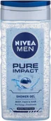 Żele pod prysznic dla mężczyzn - Nivea Men Pure Impact żel pod prysznic 250 ml dla mężczyzn 42917 - miniaturka - grafika 1