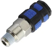 Akcesoria pneumatyczne - RQS Szybkozłączka Przemysłowa 1/4""  Z Gwintem Zewnętrznym Typ 1625 Rectus (2230000052657) - miniaturka - grafika 1