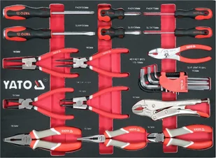 YATO SZAFKA SERWISOWA ZE 157 NARZĘDZIAMI 7 SZUFLAD Z BLOKADĄ OTWARCIA - Pozostałe wyposażenie warsztatu - miniaturka - grafika 9