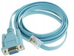 Cisco Kabel konsolowy RS232 DB9 RJ45 Nowy 180cm #ł - Kable miedziane - miniaturka - grafika 2