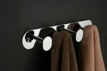 Art Platino Liwio Haczyk poczwórny, chrom LIW-56004 - Wieszaki łazienkowe - miniaturka - grafika 2
