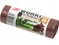 Worki na śmieci - Worki Do Segregacji Brązowe Bio 120L 10 Sztuk - miniaturka - grafika 1