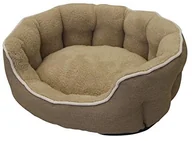 Legowiska dla psów - Nobby Łóżko  60860 komfort Classic Brenta, jasnobrązowy 60860 - miniaturka - grafika 1