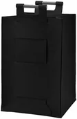 Kosze na bieliznę - Aquanova Kosz na pranie LUZ Black - miniaturka - grafika 1