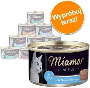Miamor Pakiet próbny Feine Filets 12 x 100 g Pakiet mieszany II - Mokra karma dla kotów - miniaturka - grafika 2
