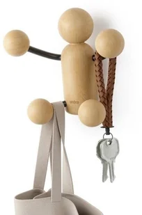 Umbra Wieszak Woody jasne drewno 1016844-045 - Wieszaki i stojaki - miniaturka - grafika 6