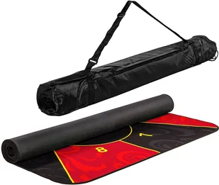 MKS CZERWONA MATA DO POKERA 200x90 CM POKŁADKA STÓŁ 20030151 - Zestawy do pokera - miniaturka - grafika 3