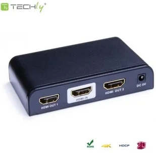 Techly Splitter wideo HDMI 2-portowy - Rozgałęźniki - miniaturka - grafika 6
