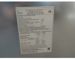 Ekoprojekt 888 POMA Piec wolnostojący Thorma 2,5-8,5 kW na drewno i brykiet spaliny tył) spełnia anty-smogowy EkoProjekt 88879698 - Piece wolnostojące - miniaturka - grafika 17