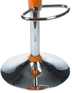 CorpoComfort Hoker barowy BX-1002 Pomarańczowy 1067 - Krzesła i taborety kosmetyczne - miniaturka - grafika 3