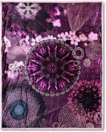 Narzuty - Muller Textiles HIP Pled ALUNA, 130 x 160 cm, aksamit poliestrowy 6688.99.94 - miniaturka - grafika 1