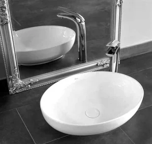 Rea Carola Slim 51x39 REAU8198 - Umywalki - miniaturka - grafika 2