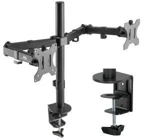 Maclean Uchwyt biurkowy na 2 monitory MC-884 17-32&quot 2x 8kg max 16kg VESA 75x75 100x100 MC-884 - Akcesoria do monitorów - miniaturka - grafika 2