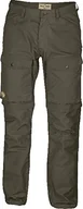 Odzież trekkingowa męska - Fjällräven męska Gaiter Trousers No. 1 spodnie trekkingowe, zielony, 54 83253 - miniaturka - grafika 1