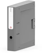 Segregatory - ORPLAST Plastikowy segregator na dokumenty NewBINDER 70mm szary 6080-uniw - miniaturka - grafika 1