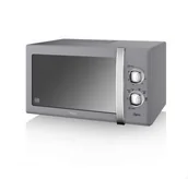 Kuchenki mikrofalowe - Swan Retro Manual SM22130GRN - miniaturka - grafika 1