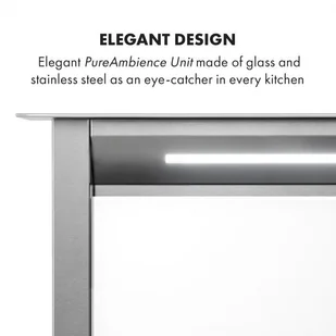 Klarstein Royal Flush Eco 90 Biały (CGCH3-RoyFlush-90WH) - Okapy kuchenne - miniaturka - grafika 7