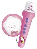 Instrumenty muzyczne dla dzieci - Hello Kitty ręcznie mikrofon z funkcją światła/Sound REIG1501 - miniaturka - grafika 1
