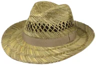 Czapki damskie - Kapelusz Słomkowy Classic Fedora by Lipodo, naturalny, XL (60-61 cm) - miniaturka - grafika 1