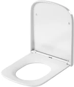 Deski sedesowe - Cersanit Larga Square Slim Wrap deska wolnoopadająca z funkcją łatwego wypinania K98-0231 - miniaturka - grafika 1