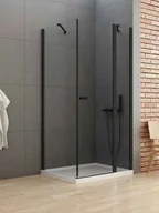Kabiny prysznicowe - New Trendy New Soleo Black 110x100 K-0549 - miniaturka - grafika 1