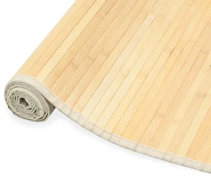 vidaXL Mata bambusowa na podłogę, 80 x 200 cm, naturalna 247198 - Dywaniki łazienkowe - miniaturka - grafika 2