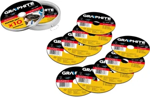 Graphite Tarcza tnąca do metalu 125 x 1.6 x 22 mm 41 A60-T-BF 41 A60-T-BF 41 A60-T-BF - Tarcze do pił - miniaturka - grafika 2