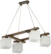 Lampy sufitowe - Lampa wisząca Pola 4 x 60 W E27 1093 PO 4 D. - miniaturka - grafika 1