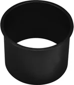 Kosze na śmieci - Merida Rękaw wrzutowy kosza podblatowego STELLA Black Line stal czarna - miniaturka - grafika 1